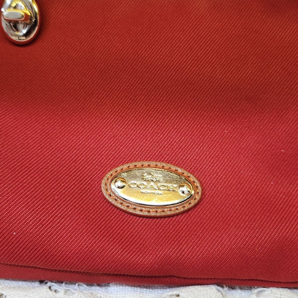 Coach Red Sawyer Crossbody Bag - Picture 3 of 16